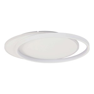 Nowoczesna, biała lampa sufitowa LED Plafony t.b.t. do wnętrz.