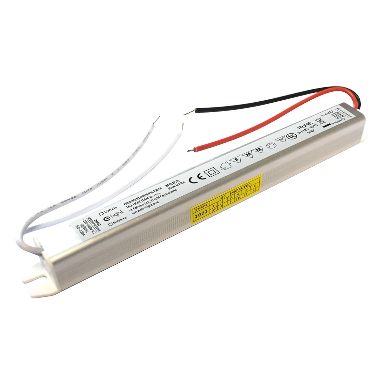 Zasilacz LED Slim 12V 24W IP20