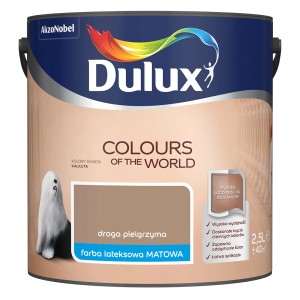 Dulux Colours of the World Kalkuta, beżowa farba do ścian w wiadrze 2,5L.