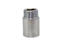 Fluvius Przedłużka GW/GZ chrom 1/2