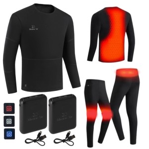Mission Air Bielizna męska podgrzewana E-UNDERWEAR MAN roz. L + 2 x powerbank