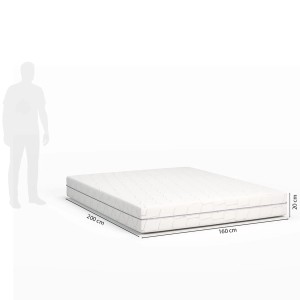 Materac NOVA 7 stref komfortu - 160 x 200 cm