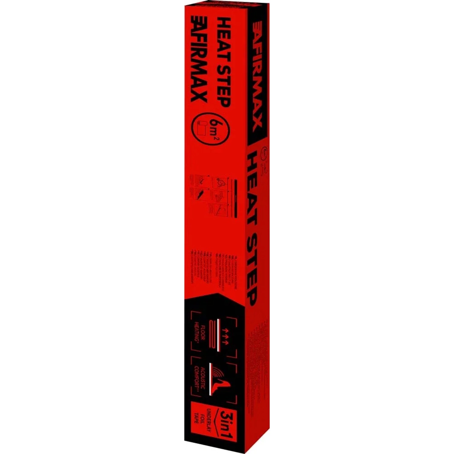 Podkład 3w1 Afirmax HeatStep 2 mm 6 m2