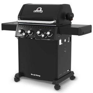 Broil King Grill gazowy CROWN 480 SHADOW 4+2-palnikowy 18,5 kW