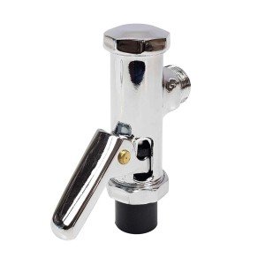 Część zamienna t.b.t. do spłuczek natynkowych, chromowana.