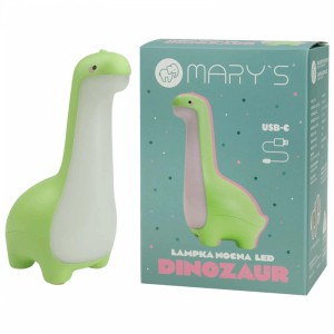 Mary's Lampka nocna LED DINOZAUR 2,6W 3000K