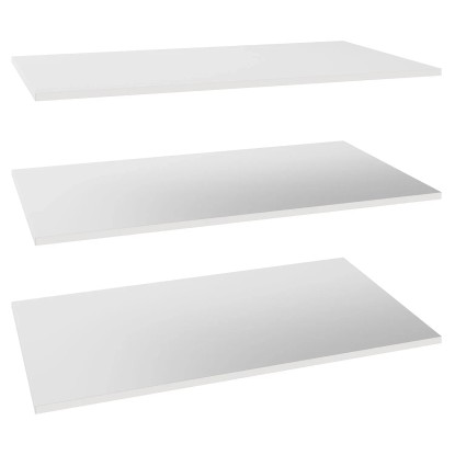 Półki białe 3 szt. do korpusu 100 x 58 cm Garderoby/Szafy Modułowe
