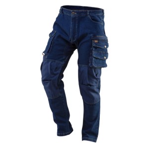 NEO TOOLS Spodnie robocze DENIM ze wzmocnieniami, roz. M