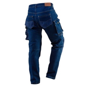 NEO TOOLS Spodnie robocze DENIM ze wzmocnieniami, roz. M