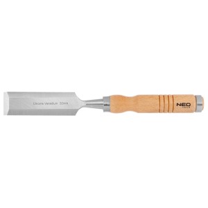 Neo Tools Dłuto z uchwytem drewnianym - 32 mm