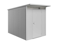 Biohort Domek ogrodowy srebrny drzwi pojedyncze - 180 x 380 cm