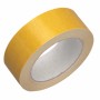 Żółta taśma dwustronna LUX, 25 m x 38 mm, do montażu podłóg.