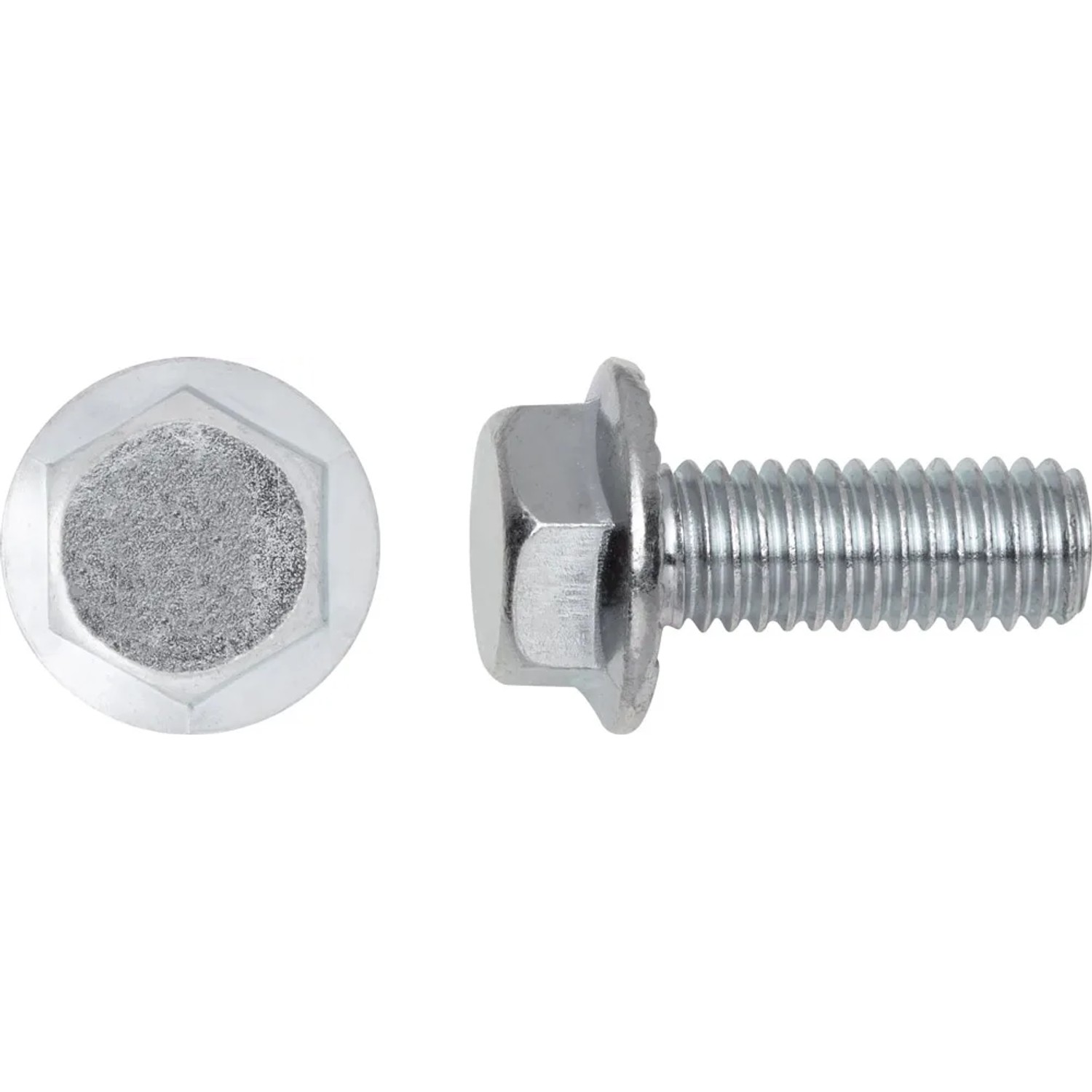 LUX-TOOLS Wkręt do metalu z łbem 6-kątnym 6x20mm 8szt.