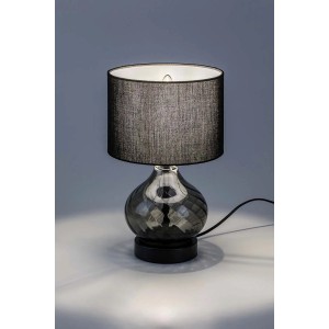 Rabalux Lampa stołowa PIRELO 1xE14 25W wys. 33cm dymna