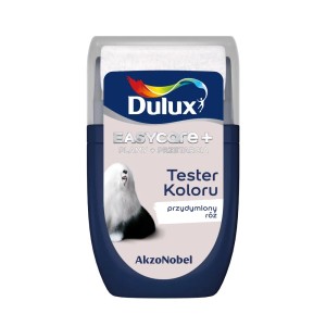 Tester koloru Dulux EasyCare w kolorze różowym. Idealny do wyboru farby do ścian.