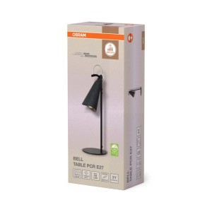 OSRAM Lampa stołowa DECOR BELL TABLE 1xE27 8W czarna