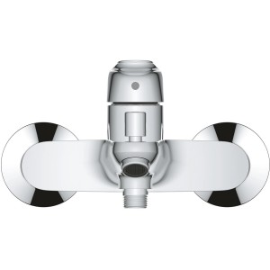 Bateria wannowa Grohe Swift: Jednouchwytowa bateria wannowa w kolorze chromu do montażu ściennego.