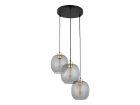 無料クーポン配布 アプリ Reality OBI w kupuj czarno-złota E14 3x40W ELMO wisząca Lampa キャットフード