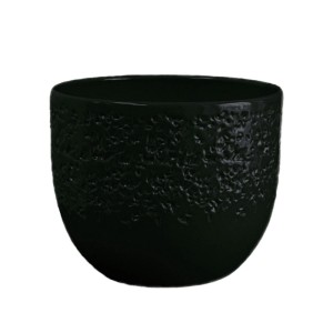 Osłonka Oman czarna matowa - 14,5 cm