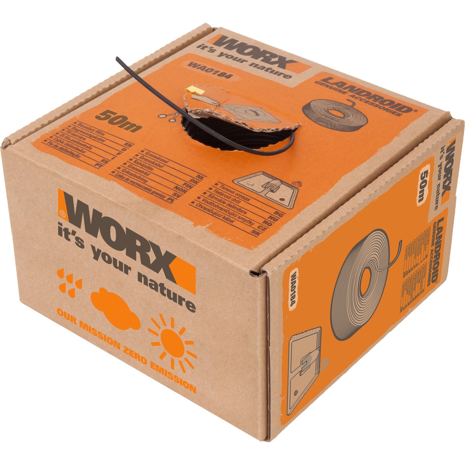 WORX Kabel graniczny do robota koszącego Landroid 50 m WA0184 kupuj w OBI