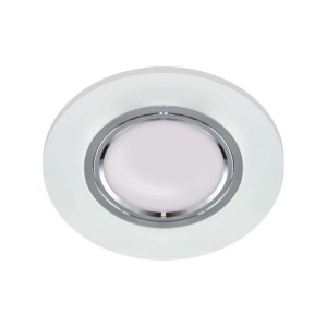 Struhm Lampa podtynkowa SELENA C 1xGU10/MR16 35W śr. 9cm mrożone szkło