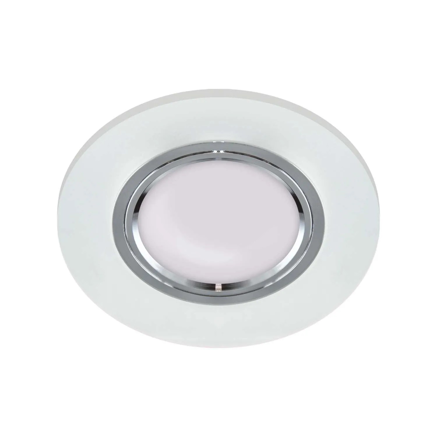 Struhm Lampa podtynkowa SELENA C 1xGU10/MR16 35W śr. 9cm mrożone szkło