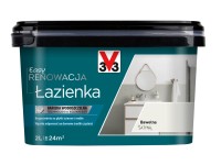 Farba V33 Easy Renowacja Łazienka bawełna 2l