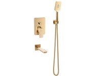 Valvex System prysznicowa podtynkowa Remo gold