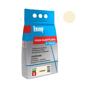Knauf Flexfuge Jaśmin, elastyczna fuga do płytek, szerokość spoiny 2-10 mm.