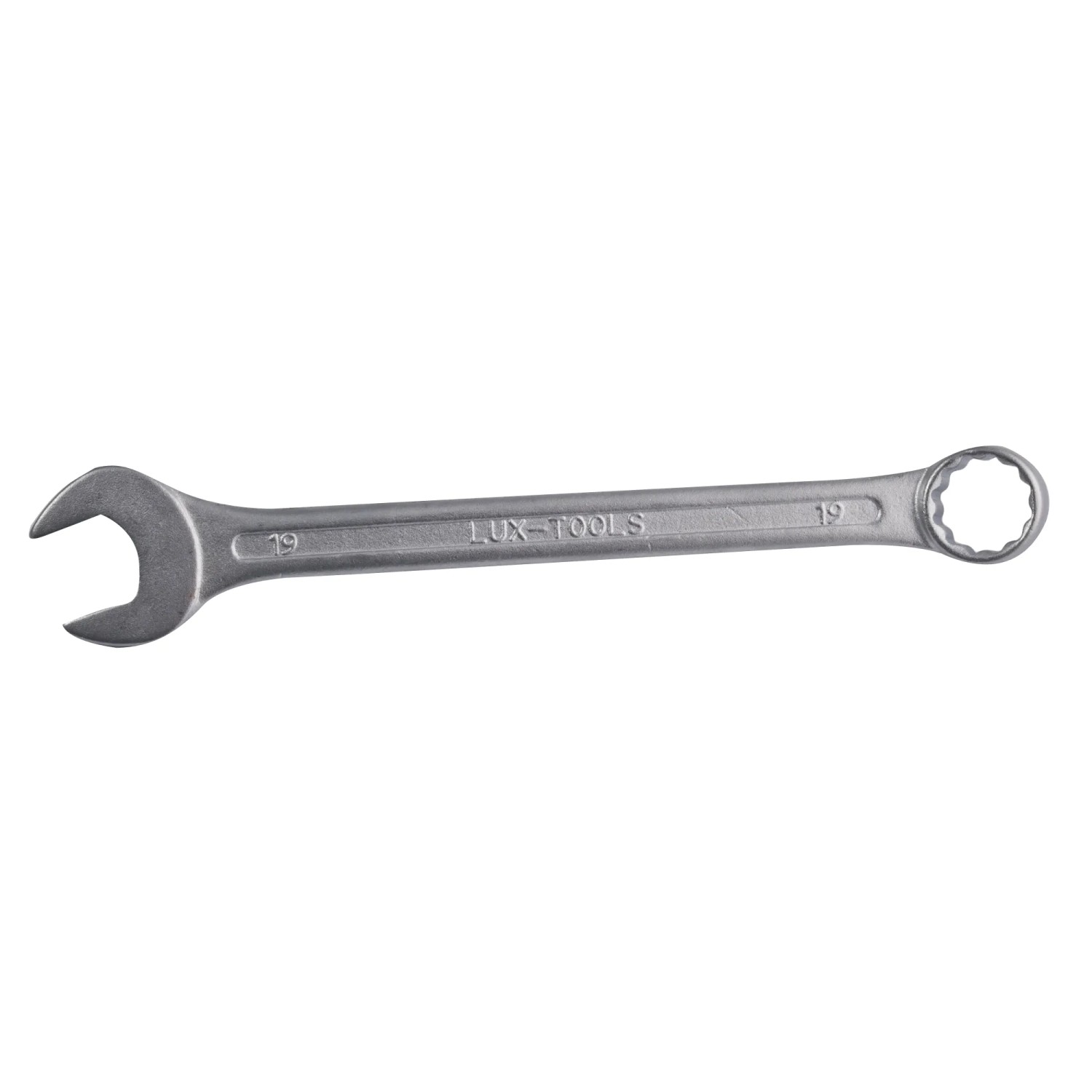 LUX-TOOLS Klucz płasko-oczkowy 19 mm