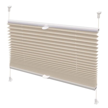 Roleta plisowana VERONA beżowa 80 cm x 150 cm