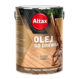 Altax Olej do drewna bezbarwny 5l