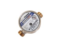 Wodomierz jednostrumieniowy, suchobieżny bez śrubunków do zimnej wody 1/2