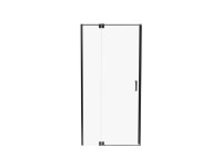 Signika Drzwi prysznicowe uchylne Cadena 120 czarna