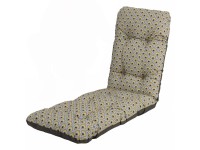 Poduszka na leżankę KALIFORNIA Plus pawie oko beżowe