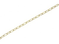 LUX-TOOLS Łańcuch dekoracyjny zwykły mosiądz 6mm 2m