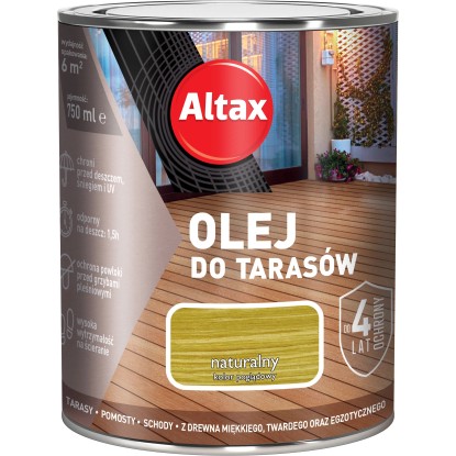 Altax Olej do tarasów naturalny 0,75L