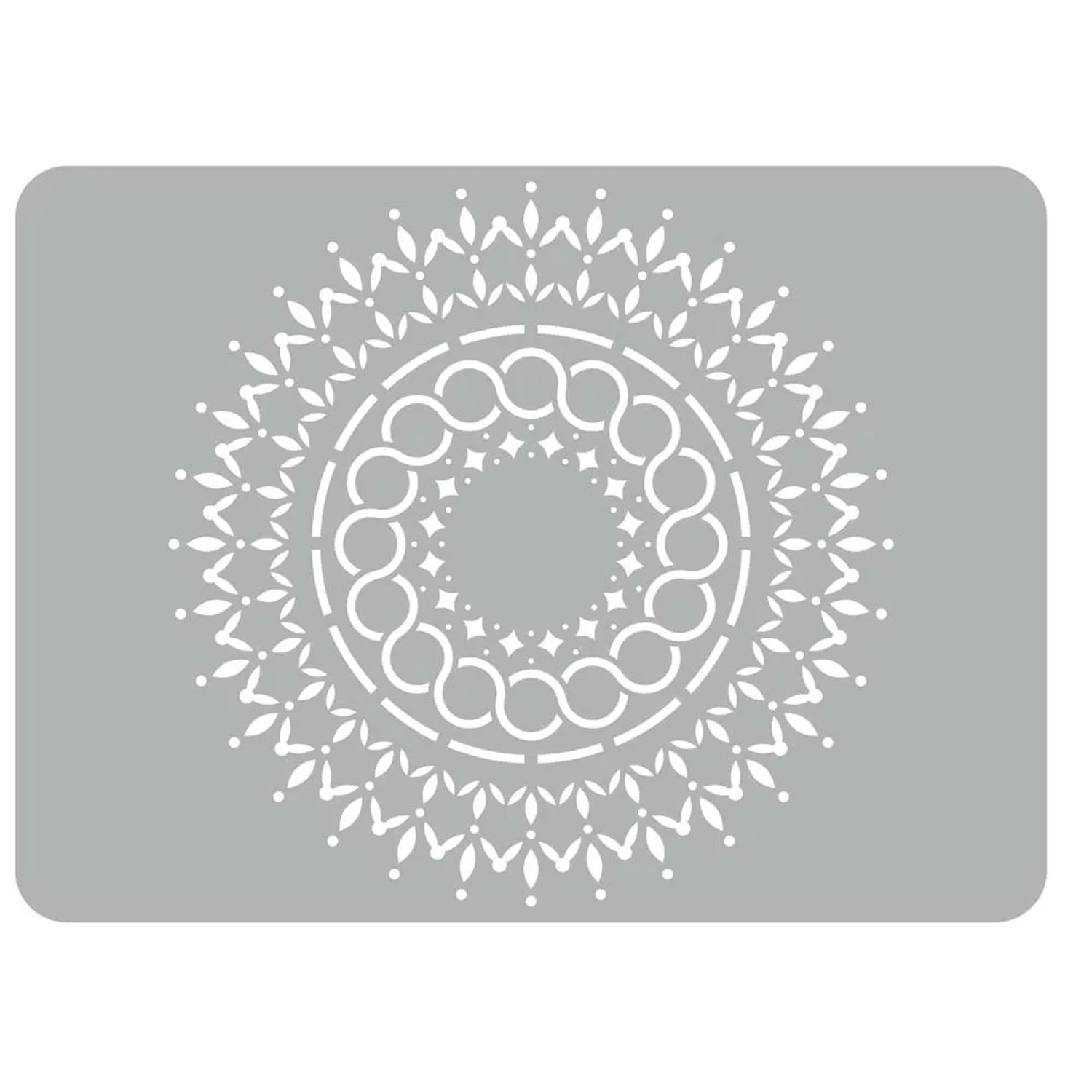 Szablon dekoracyjny XXL 608 MANDALA 60 x 44