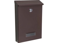 Skrzynka na listy SIENA brąz mat 18,3 x 26 cm