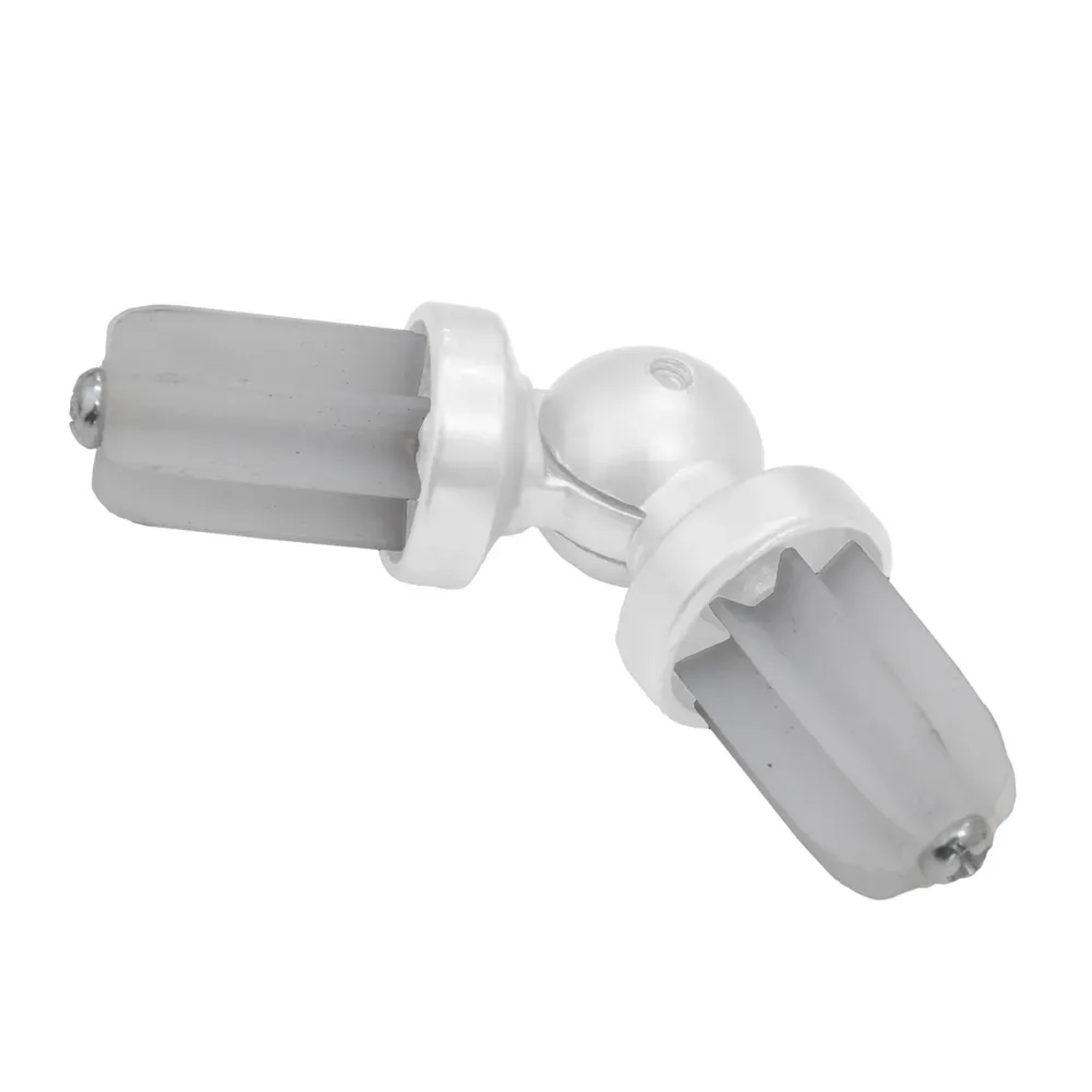 Karnisz CITY łącznik przegubowy 25 mm biały