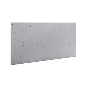 Szary panel dekoracyjny ścienny t.b.t. z nakrapianą powierzchnią.