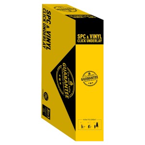 Opakowanie podkładu t.b.t. pod panele SPC & Vinyl click.