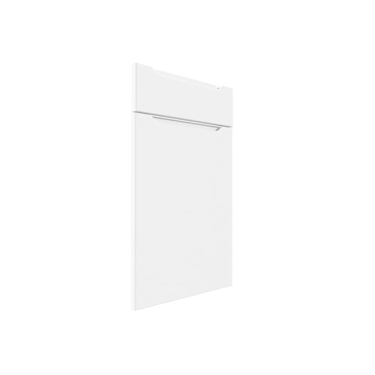 Dwa fronty do szafki z szufladami Salerno 40 cm biały mat