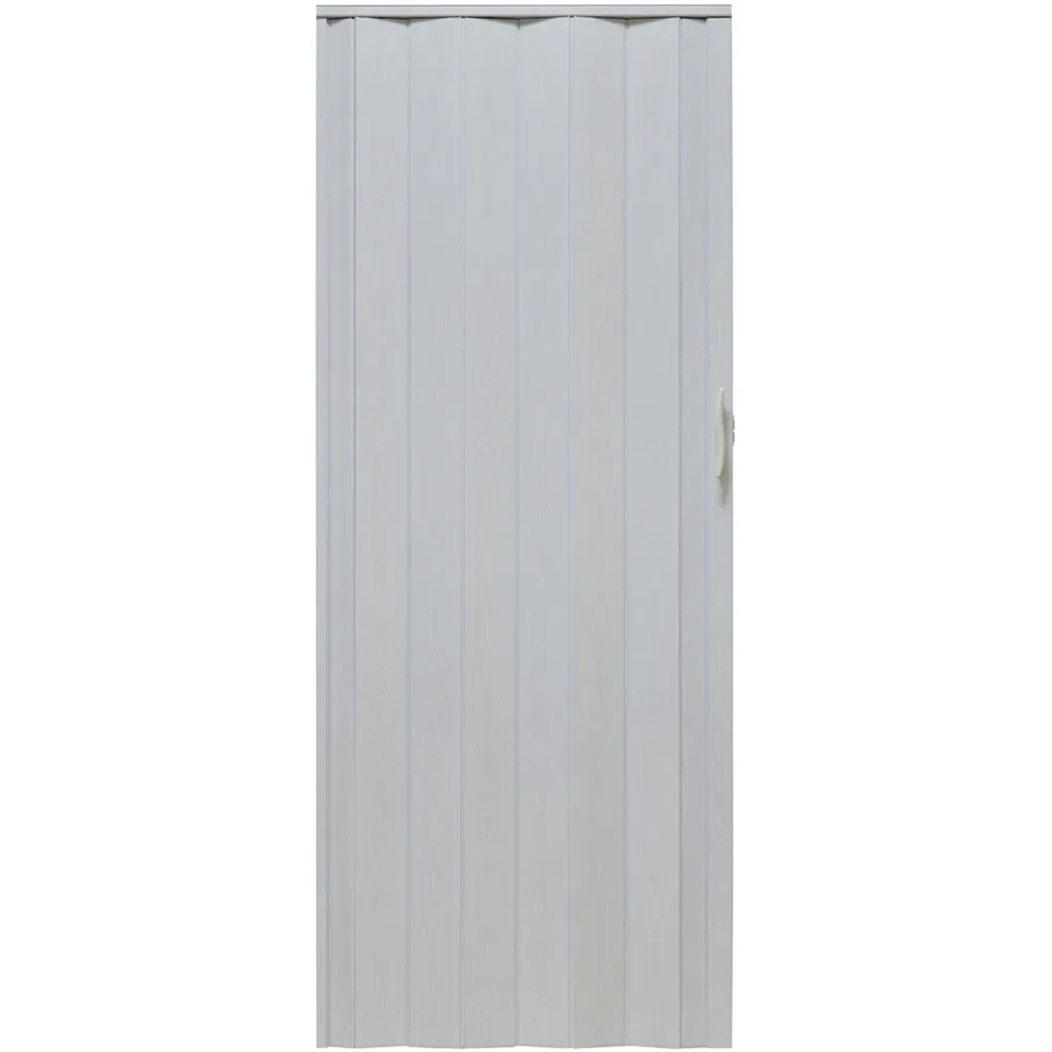 Drzwi harmonijkowe M001P dąb biały