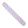 Wałek malarski t.b.t. z fioletowymi paskami.