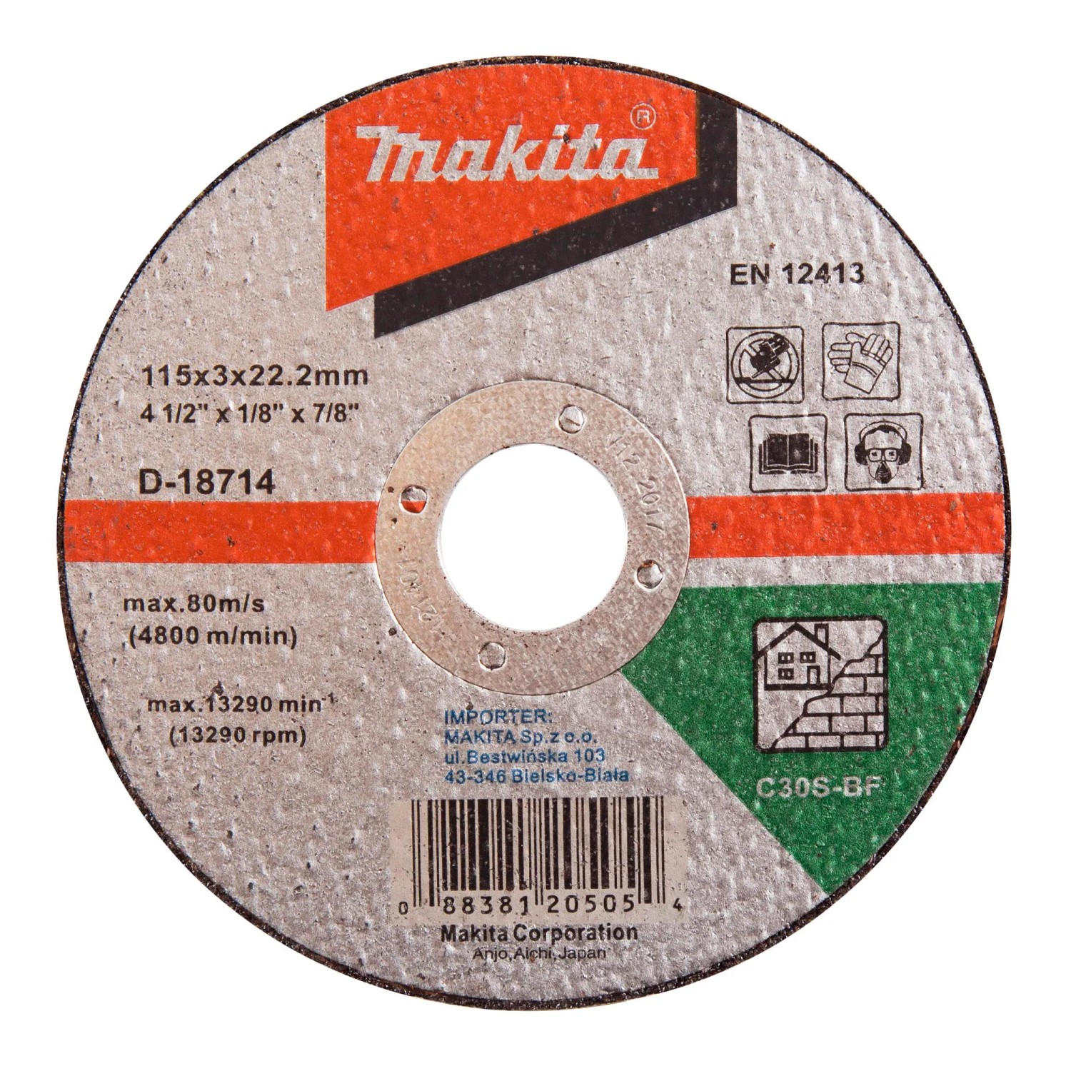 Makita Tarcza do cięcia betonu 115 mm