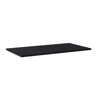 Blat marmur Marquina black matt 100 x 49,4 x 2 cm