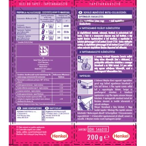 Metylan Direct Rollkleister 200g: Opakowanie kleju do tapet flizelinowych.