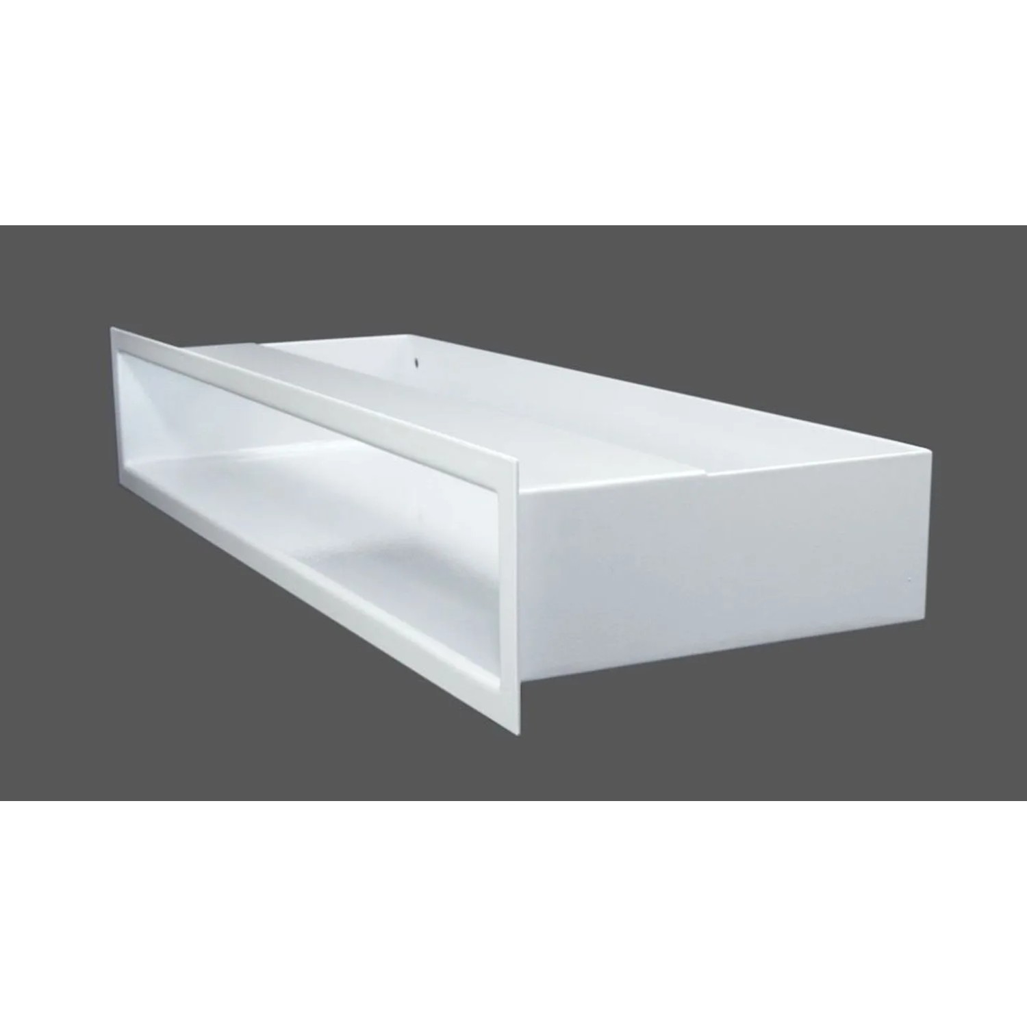 Luft biały stalowy 40x12x6