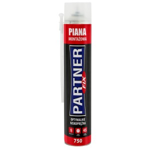 Puszka pianki montażowej Partner Fix, 750 ml.